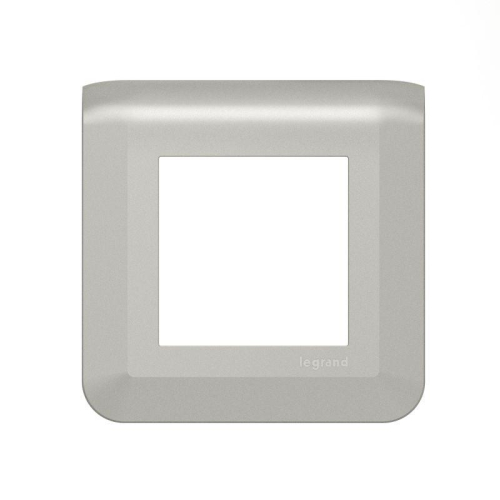 Рамка 2мод. Mosaic алюм. Leg 079302L