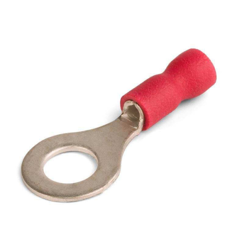 Наконечник кабельный кольцевой изолированный НКИ 6.0-6 EasyFix КВТ 90897