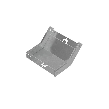 Угол для лотка вертикальный внутренний 45град. 50х200мм "ПЛЮС" HD85 КМ PL17702