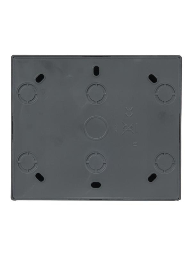 Розетка 4-м ОП LETO с заземл. закрытый корпус ПБТ графит LEZARD 752-3400-127BDP