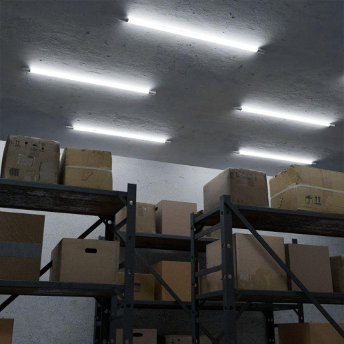 Светильник светодиодный Ultracompact 36Вт 6500К IP65 3600лм 1635х39х31.5мм линейный матов. с БАП 90мин GAUSS 143425336A