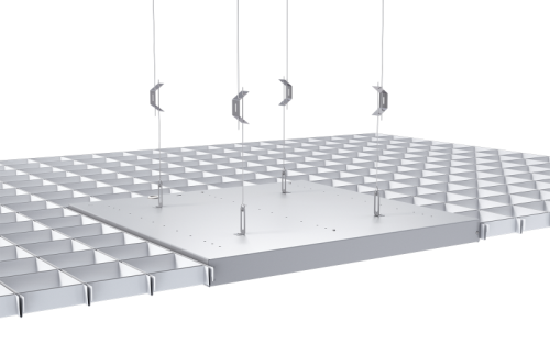 Светильник светодиодный 14 979 ДВО-09-О-40-4К-IP40-Грильято Innolux 14979