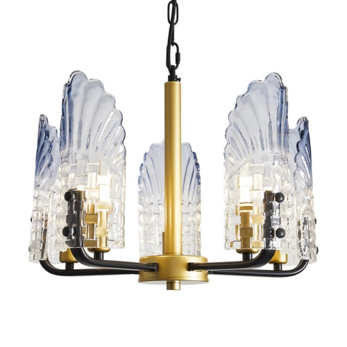 Светильник Ollie 5х40Вт E14 IP20 подвесной Freya FR5525PL-05GB