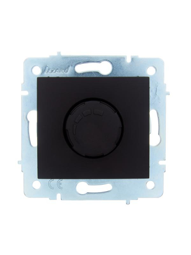 Механизм светорегулятора СП 800Вт ASTI черн. бархат LEZARD 7081-4288-115