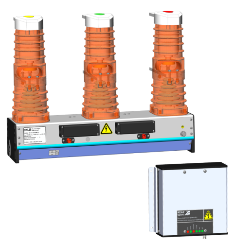 Выключатель вакуумный Optimat BB-10-20/1000-У2-130 с блоком управления Optimat BU-41-У2 КЭАЗ 282367