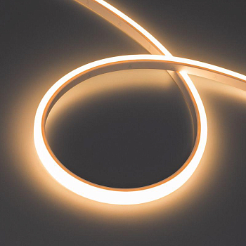 Лента светодиодная WAVE-TOP-PU-A144-10x10mm 24В Warm 2700К 5Вт/м IP68 wire x1 вывод боков. герметичная (уп.1м) Arlight 052637