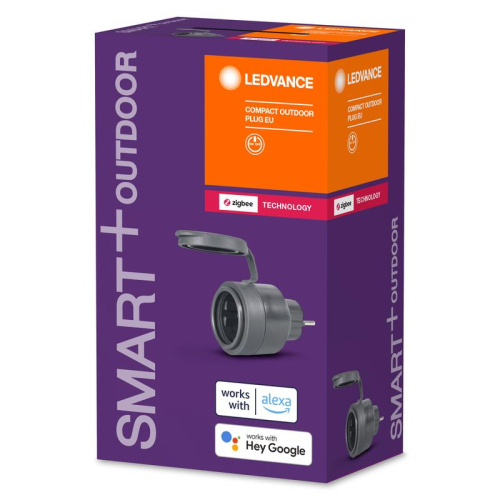 Розетка SMART ZigBee COMPACT OUTDOOR PLUG Max 16A 220-240В LEDVANCE 4058075570931