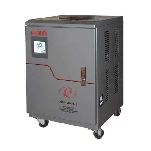 Стабилизатор напряжения АСН-15000/1-Ц 1ф 15кВт IP20 релейный Ресанта 63/6/11