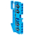Колодка клеммная ST-2.5 31А 4 вывода пружинная син. PROxima EKF plc-st-2.5-4-blue