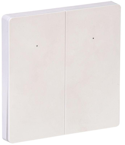 Выключатель 2-кл. СП 16А с нейтр. WIFI+BLE iTEQ SMART бел. ONI IT-SM2NWBI-K01