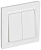 Выключатель 2-кл. СП BRITE ВСР10-2-0-БрАБ 10А в сборе арктич. бел. IEK BR-V20-0-10-K91-F