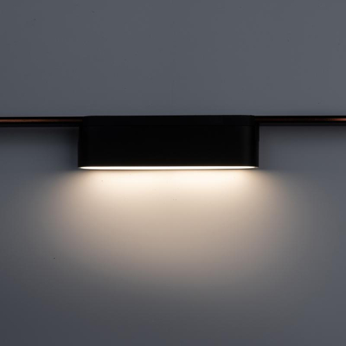 Светильник светодиодный трековый Метр (MTR)16 1006 6Вт 4000К IP20 frost 90град. BL низковольтный черн. Pro JazzWay 5056152