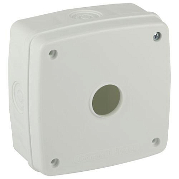 Коробка монтажная для камер видеонаблюдения 140х140х66мм IP56 бел. KOR-MV-140-140-66-W-56 ЭРА Б0062827
