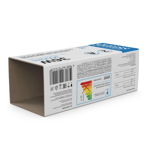 Светильник светодиодный Universal 36Вт 6500К IP65 3600лм 1205х60х56мм матов. с БАП 90мин GAUSS 843425336A