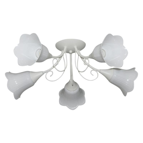 Светильник "Веста" 151 (плафон П0471) НПБ 01-5х60-119 Е27 (ИМ) потолочный бел. Элетех 1005404988