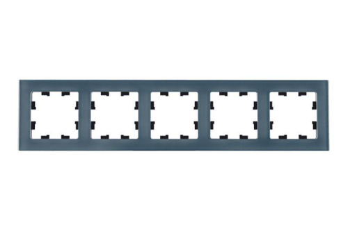 Рамка 5-м AtlasDesign Nature натур. стекло грифель SE ATN360705