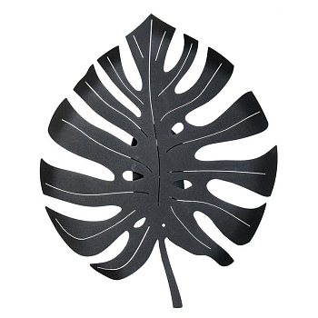 Светильник "Монстера" 512 330х275 НББ 01-60-174 Е14 (ИМ) настенный черн.муар Элетех 1005405135