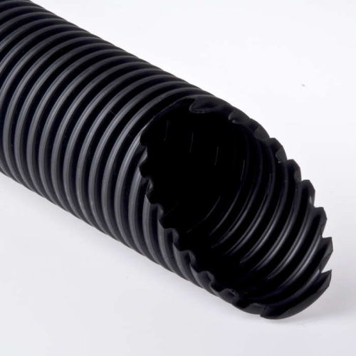 Труба гофрированная одностенная ПНД d110/95.2мм черн. (уп.50м) Ruvinil Т1-КЛ0-110(50)