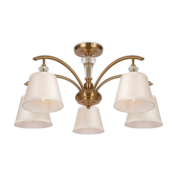 Светильник Zingy 40Вт E14х5 IP20 подвесной Freya FR5267PL-05BS