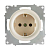 Механизм розетки 1-м СП Florence 16А IP20 с заземл. винт. контакты беж. 1E10201301 OneKeyElectro 2172788