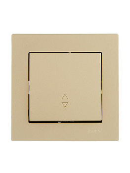 Выключатель проходной VESNA зол. LEZARD 742-3688-105