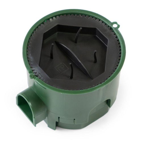 Коробка установочная углубленная безгалогенная (HF) 68х60 с саморезами и крышкой Промрукав 80-0550СКм