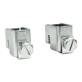 Клемма шинная для кабеля сечение шины 5мм кабель 70-120мм КЭАЗ 306538