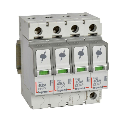 Устройство защиты от импульсных перенапряжений УЗИП T2 4п 40кА Leg 412243