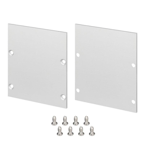 Заглушка LINE-6070 алюм. (комплект) Arlight 046407