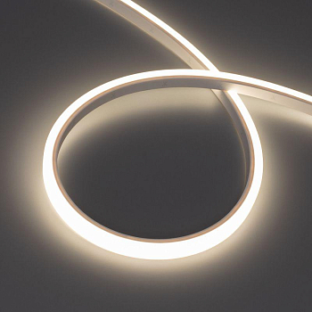 Лента светодиодная WAVE-TOP-PU-A144-10x10mm 24В Day 4000К 5Вт/м IP68 wire x1 вывод боков. герметичная (уп.1м) Arlight 052614