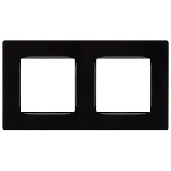 Рамка 2-м 12-5202-06 Классик черн. Эра Б0067723