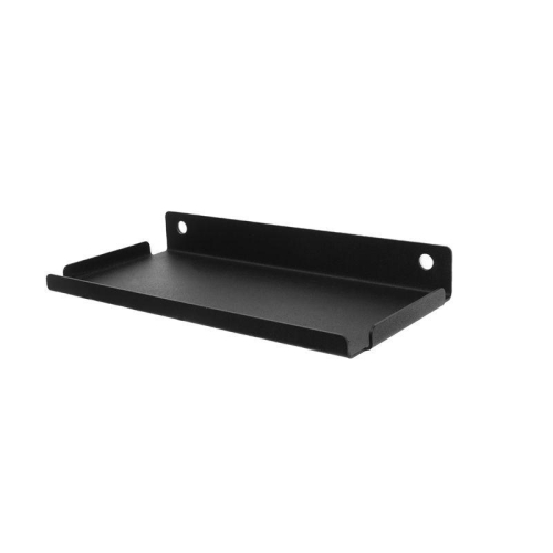 Полка для хранения 150x70мм металлическая настенная черн. Rexant 38-0671