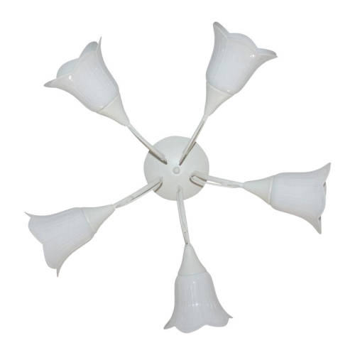 Светильник "Веста" 151 (плафон П0471) НПБ 01-5х60-119 Е27 (ИМ) потолочный бел. Элетех 1005404988