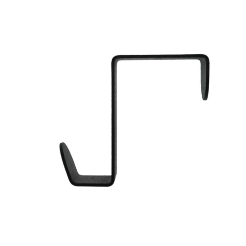 Держатель для хранения одежды в стиле лофт крепление на дверь 3 штуки черн. Rexant 38-0711