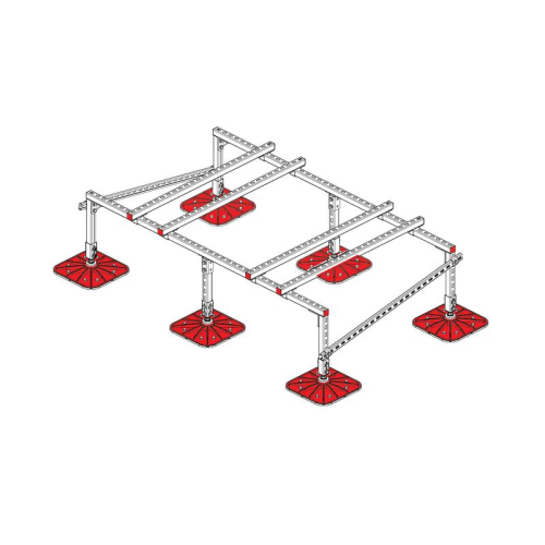 Конструкция опорная для установки оборудования TECHNORAPTOR FOOT 2000х1200 KM-TR-F-SSEI-2000-1200 КМ TR0040
