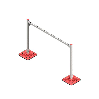 Конструкция опорная для горизонт. прямоугол. воздуховодов и метал. лотков кабеленесущих систем TECHNORAPTOR FOOT 1500х1000 KM-TR-F-SSHRAD-1500-1000 КМ TR0089