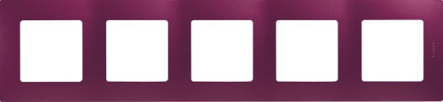 Рамка 5-м Etika сливовый IEK 672565