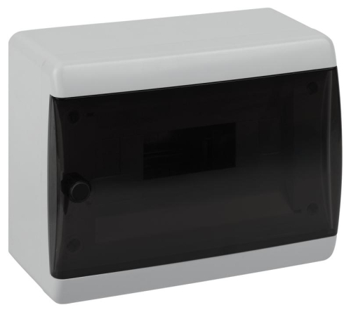 Корпус пластиковый навесной ЩРН-П-8 ЭРА COMFORT IP41 прозр. крышка бел. ЭРА Б0067224
