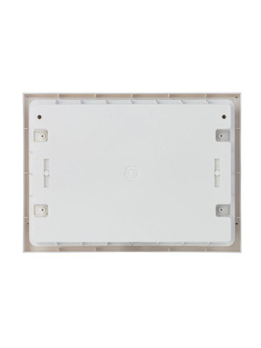 Бокс в нишу Basic E 12М сер. прозр. дверь (с клемм) ABB 1SZR004002A1204