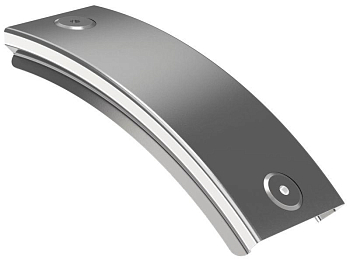 Крышка угла плавного 45град. тип В20 ESCA 80мм IEK CPV41D-0-45-080-08