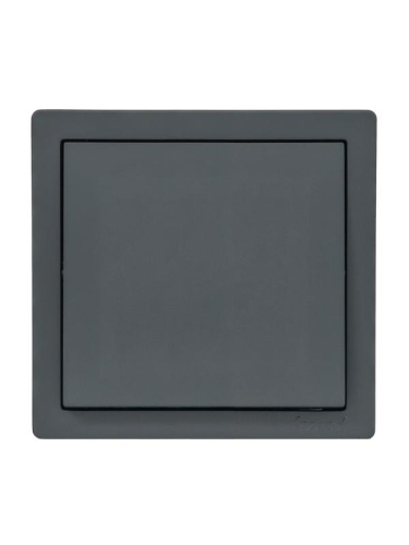 Выключатель 1-кл. ОП LETO графит LEZARD 752-3400-100