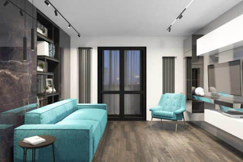 Экран для трека SMART черн. 1 метр DENKIRS TR2010-BK