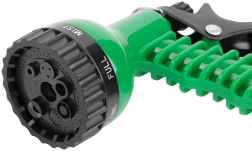 Набор поливочный (шланг растягивающийся 7.5-22.5м и пистолет для полива 7 режимов ) FIT 77290