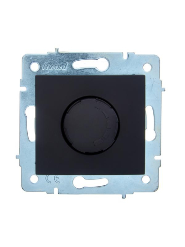 Механизм светорегулятора СП 1000Вт ASTI черн.бархат LEZARD 7081-4288-157