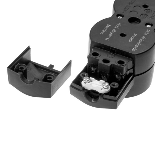 Колодка удлинителя 6-м Стандарт 6х2P+E без кабеля черн. Leg 695045