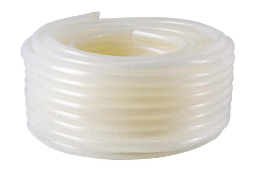 Шланг поливочный "Силикон" трехслойный армированный 3/4дюйм 50м прозр. Вихрь 73/7/2/32