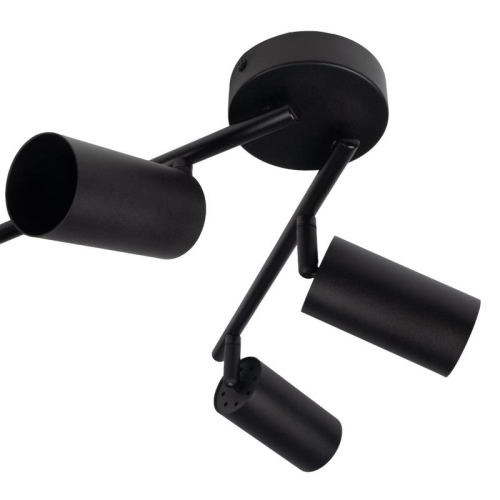 Светильник PCL-0504 4xGU10 IP20 230В BL настен./потолочн. декор. под лампу JazzWay 5066724