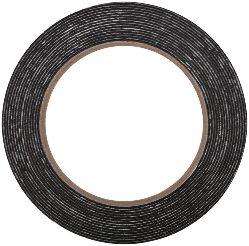 Лента клеящая 2-х сторонняя монтажная на вспененной основе 25ммх5м черн. FIT 11793