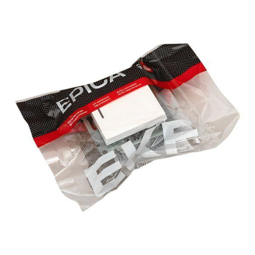 Выключатель 1-кл. СП Эпика с подсветкой механизм бел. EKF UP1-SWW-14