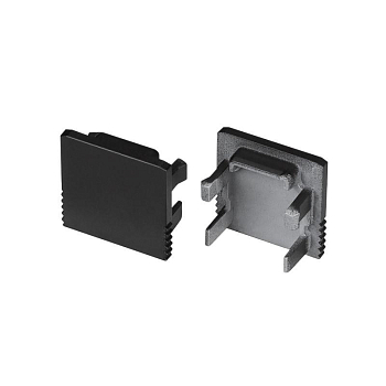 Заглушка SL-MINI-15 BLACK глухая пластик (комплект) Arlight 049419